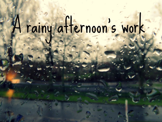 Rainy afternoon